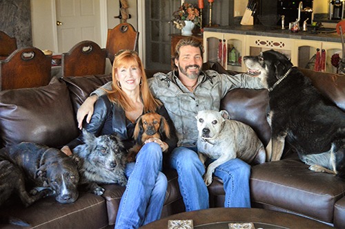 Dog training overview includes this photo of trainer, Vicki Nourse